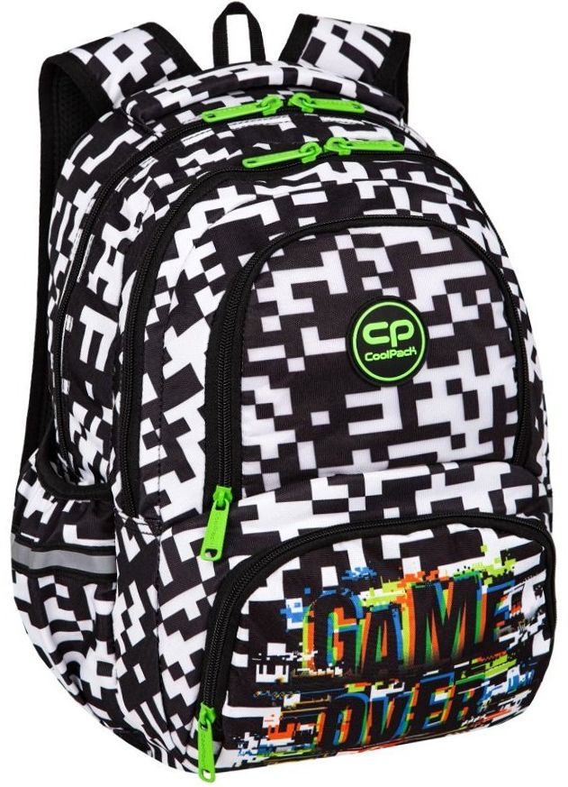 Ghiozdan școlar Cool Pack Spiner Termic - Game Over, 24 l