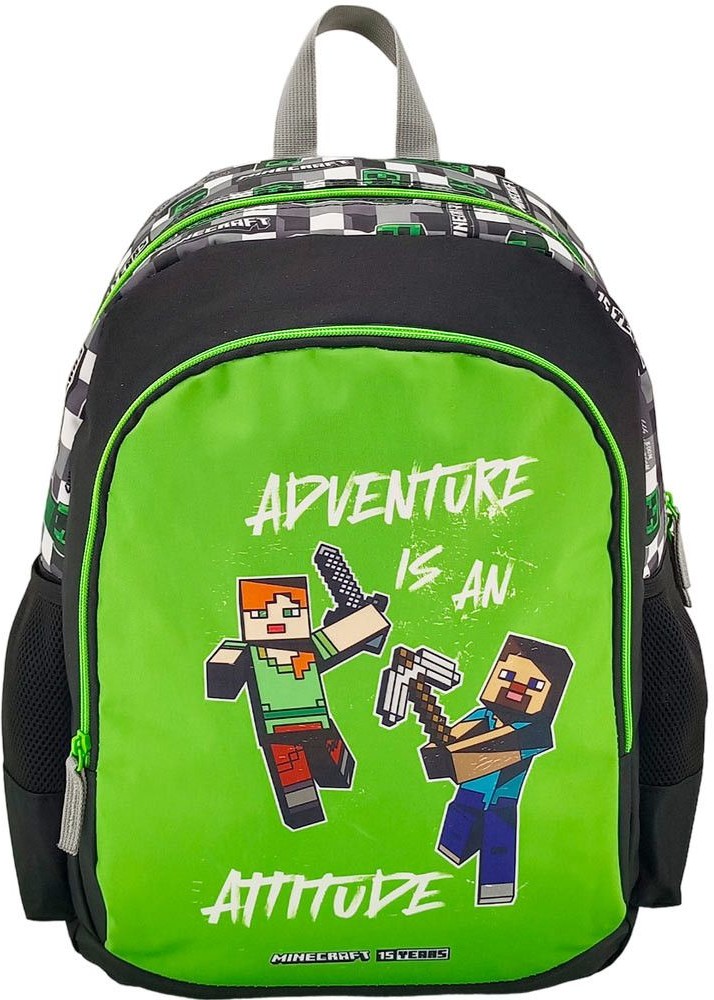 Ghiozdan școalăr  CYP Brands - Minecraft Attitude