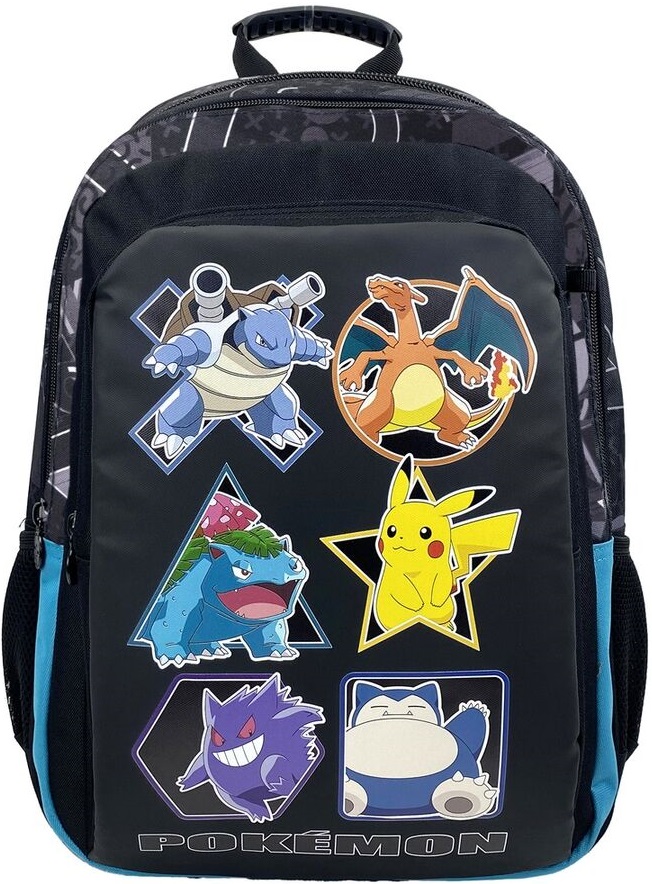 Rucsac școlar CYP Brands Pokemon - Geo, 3 compartimente