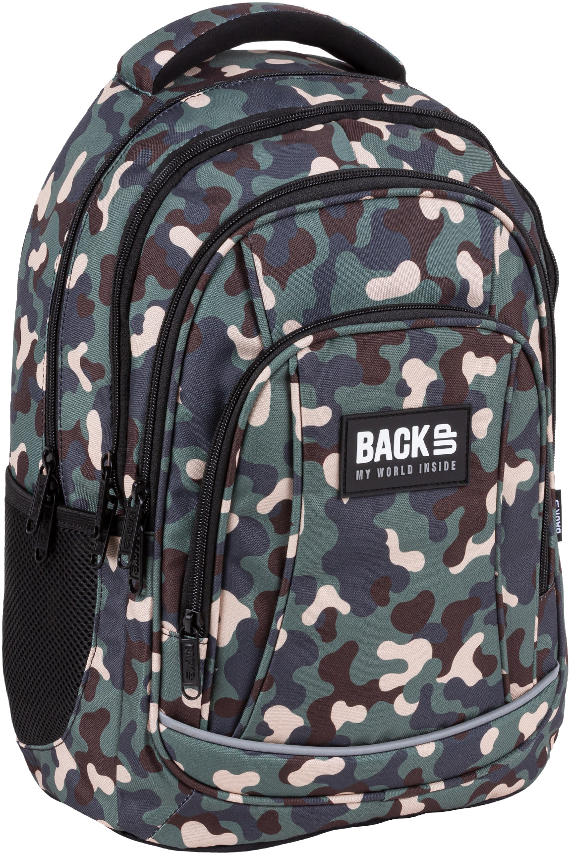 Rucsac scolar Derform BackUp - Camouflage