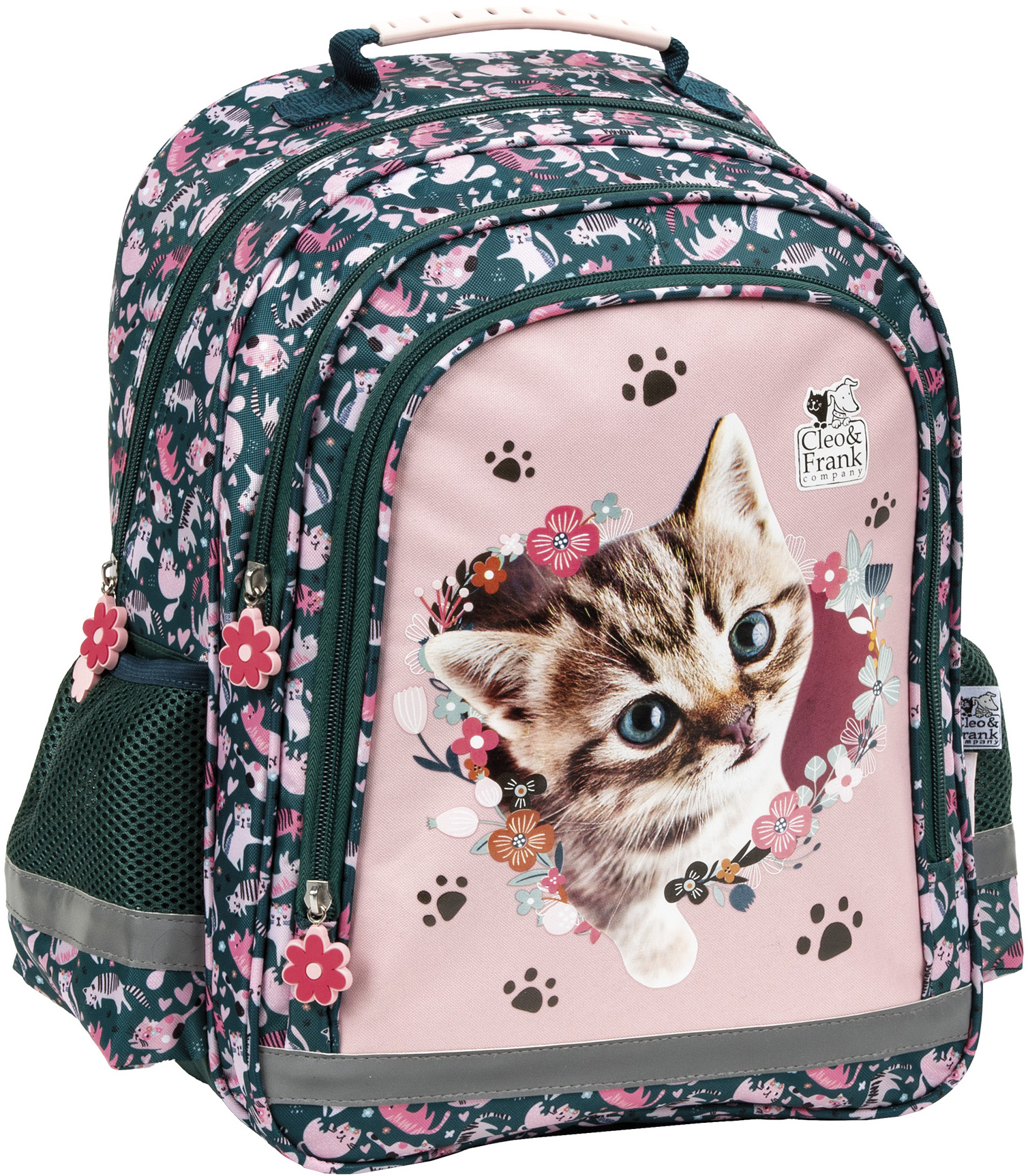 Rucsac școlar Derform Cleo & Frank 41 - Cu 1 compartiment