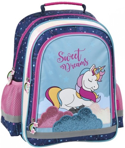 Ghiozdan scolar Derform - Sweet Dreams, cu 2 compartimente