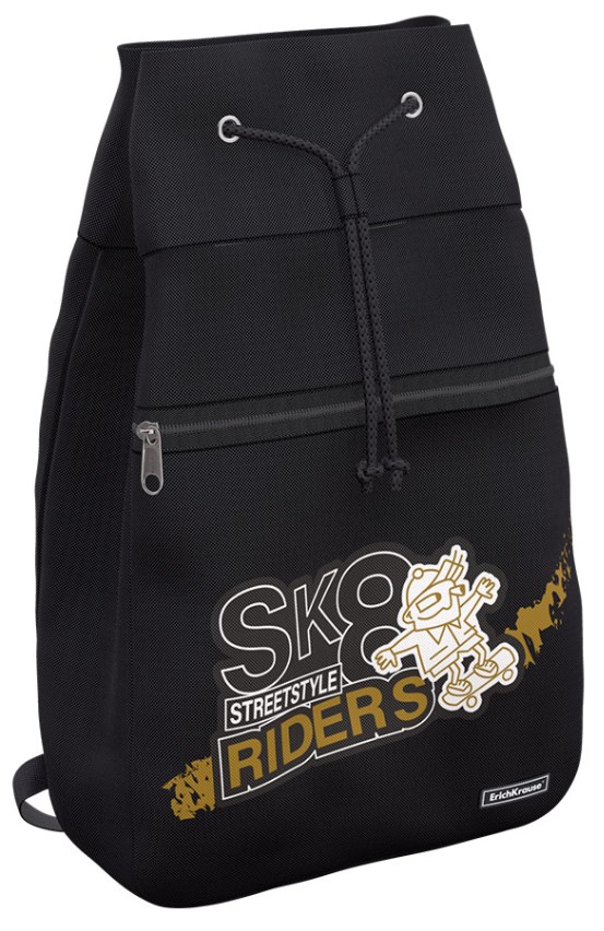 Ghiozdan Erich Krause Active Line - Street Rider, cu cordon, 18 l