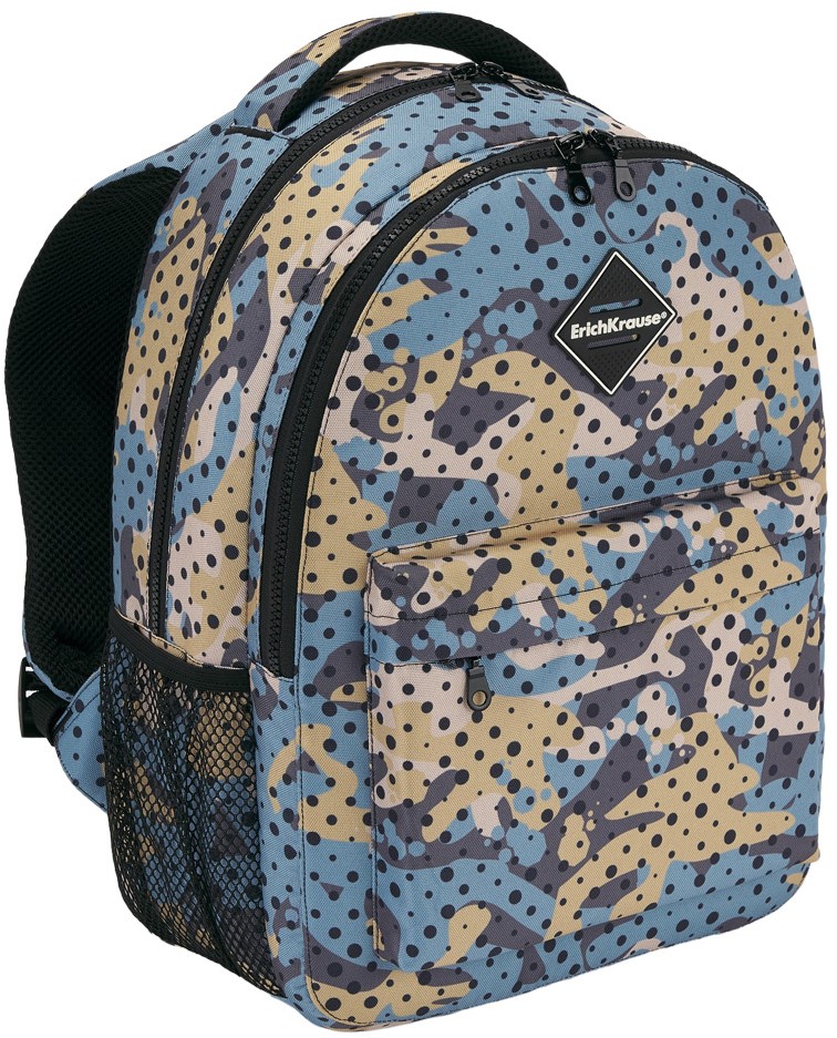 Ghiozdan Erich Krause EasyLine - Dots vs Camo
