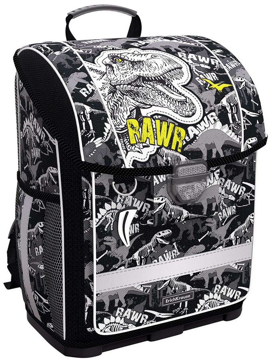 Ghiozdan Erich Krause ErgoLine - Dinosaur Park, fund dur, 16 l