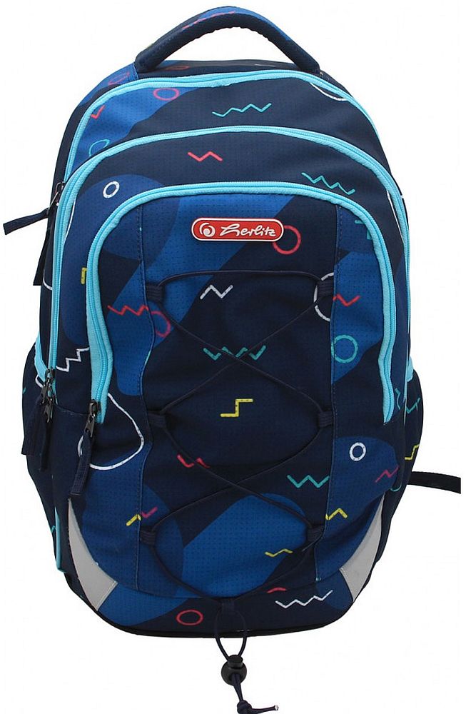 Rucsac școlar Herlitz Strings Pro - Geometrics