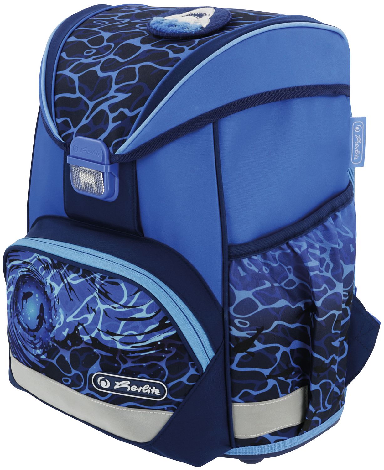 Ghiozdan școalăr Herlitz UltraLight - Blue Shark