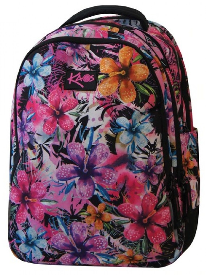 Rucsac școlar Kaos 2 în 1 - Maui, cu 4 compartimente