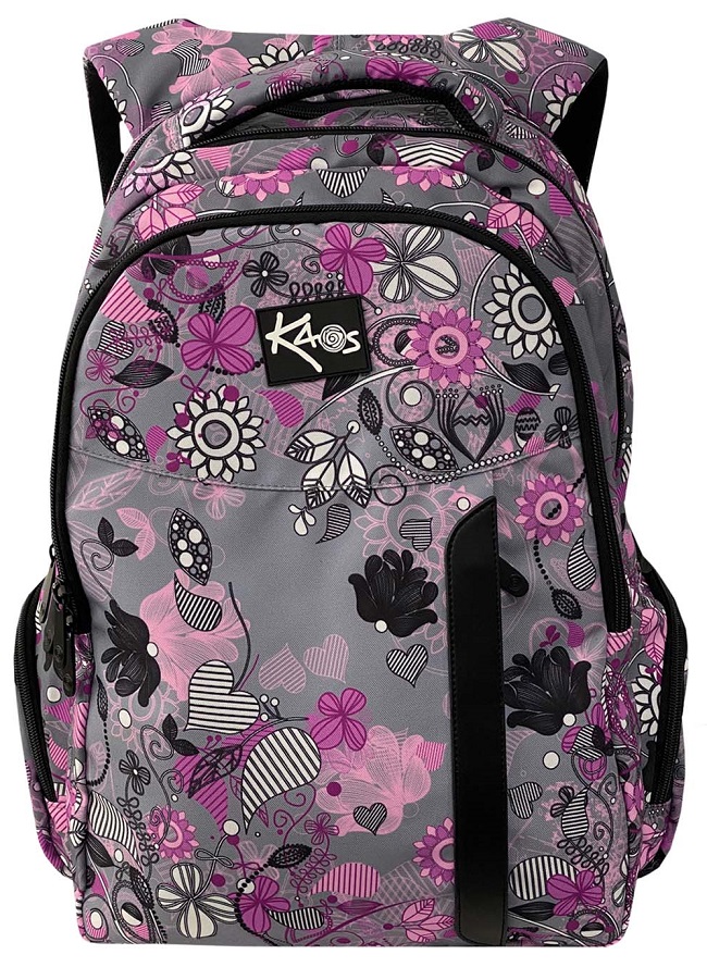 Rucsac școlar Kaos Urban - Pic Pokey, cu 3 compartimente