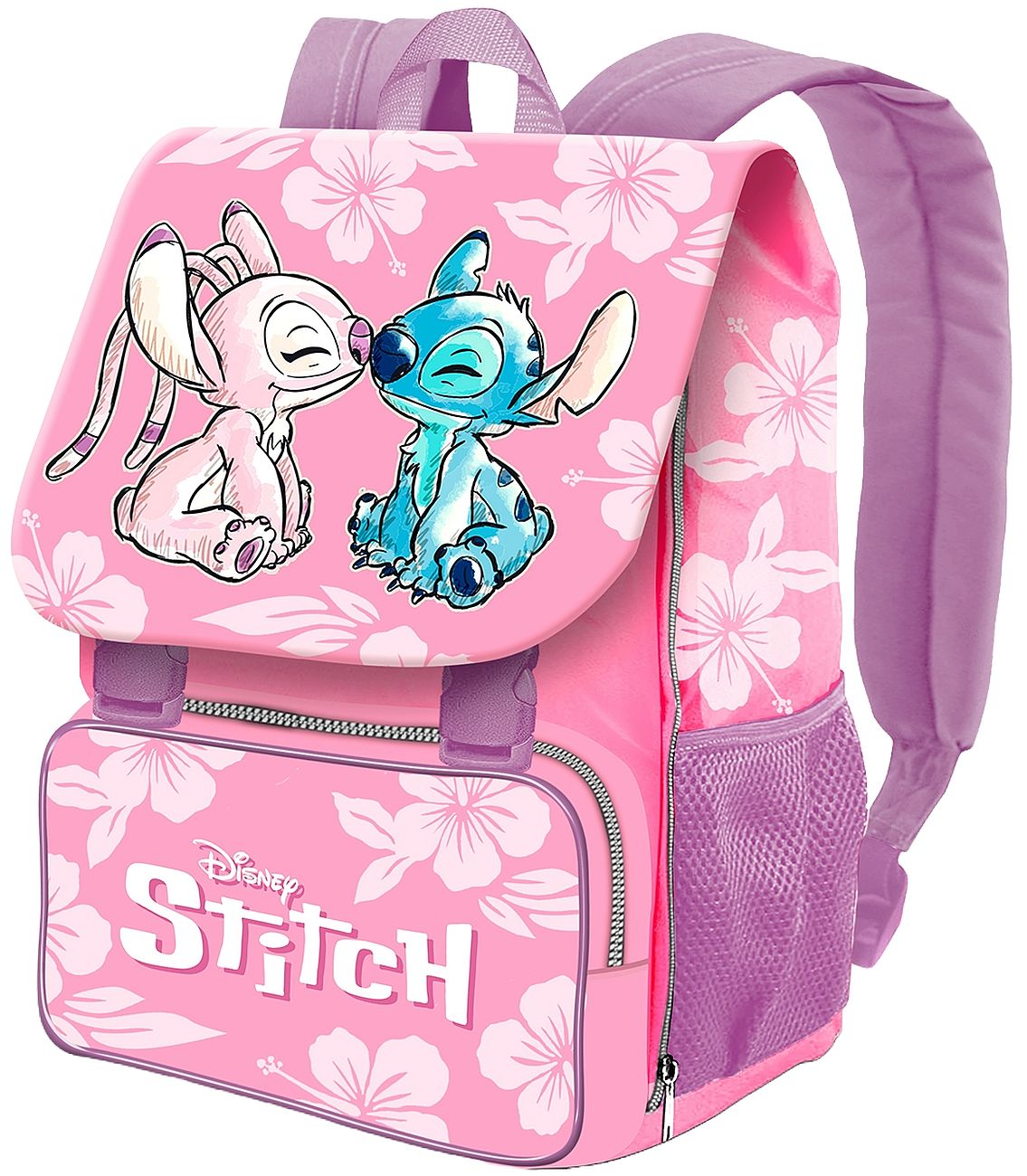 Ghiozdan școlar Karactermania Lilo & Stitch - Stitch & Angel