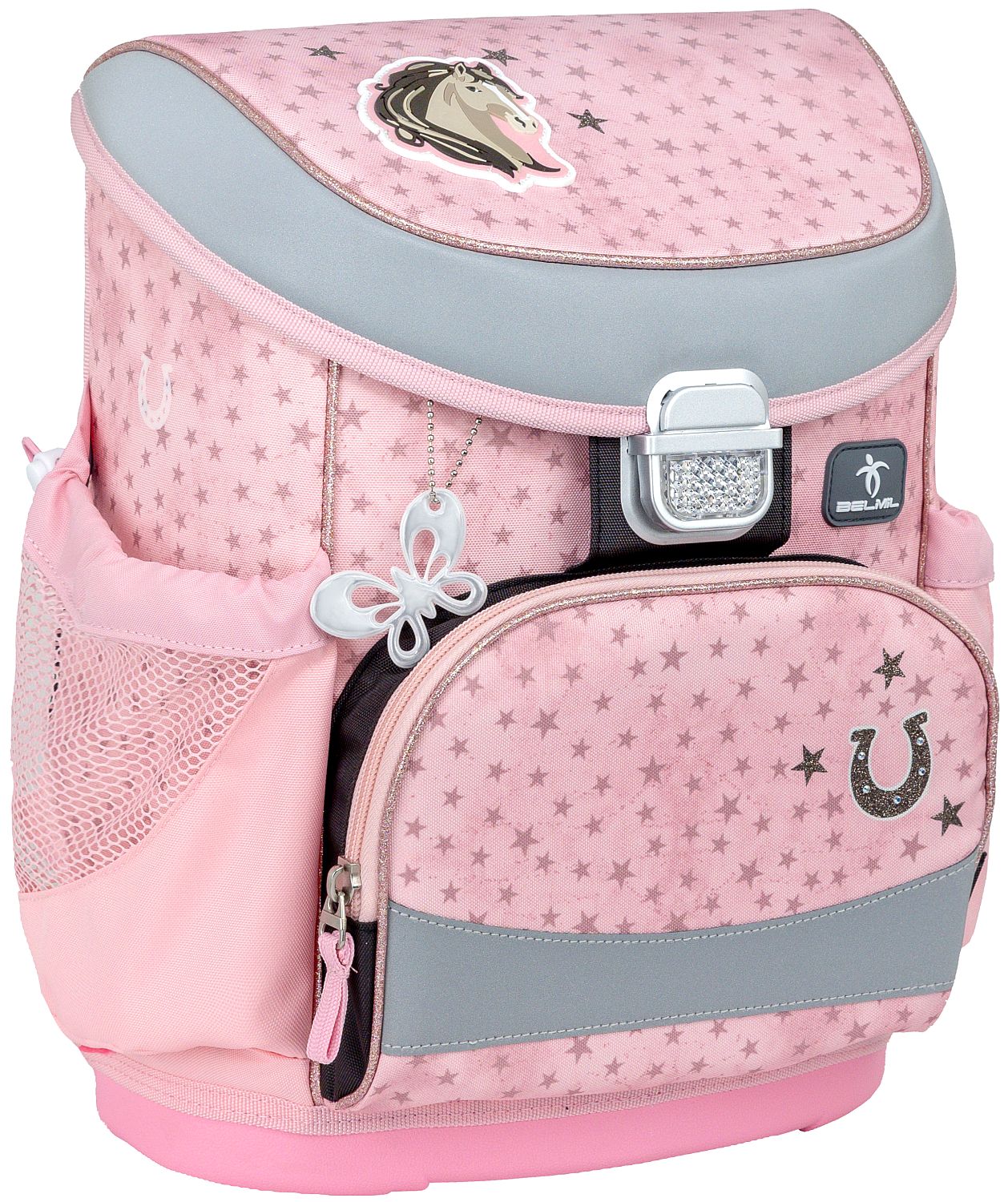 Rucsac-cutie de școală Belmil Classic - Star Horses, 1 compartiment