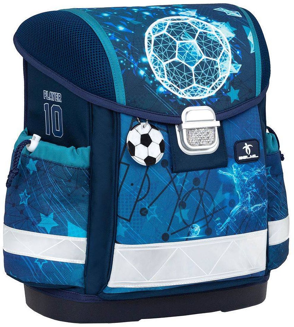 Rucsac școlar tip cutie Belmil Classy - Footballers