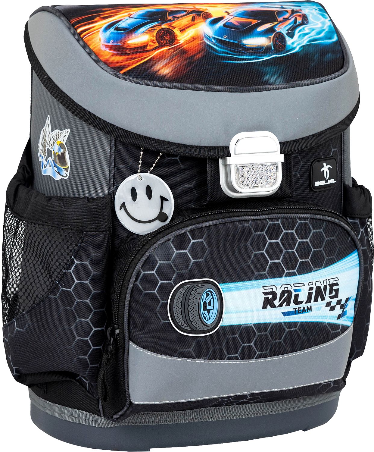 Ghiozdan tip cutie Belmil Mini-Fit - Race it