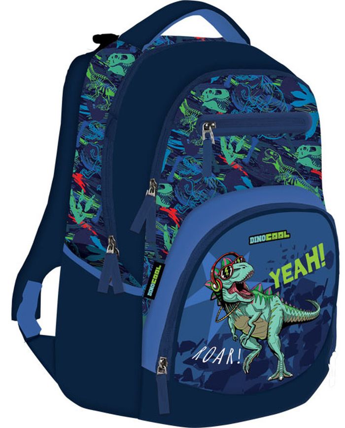Ghiozdan școlar Lizzy Card Dino Roar - Active +