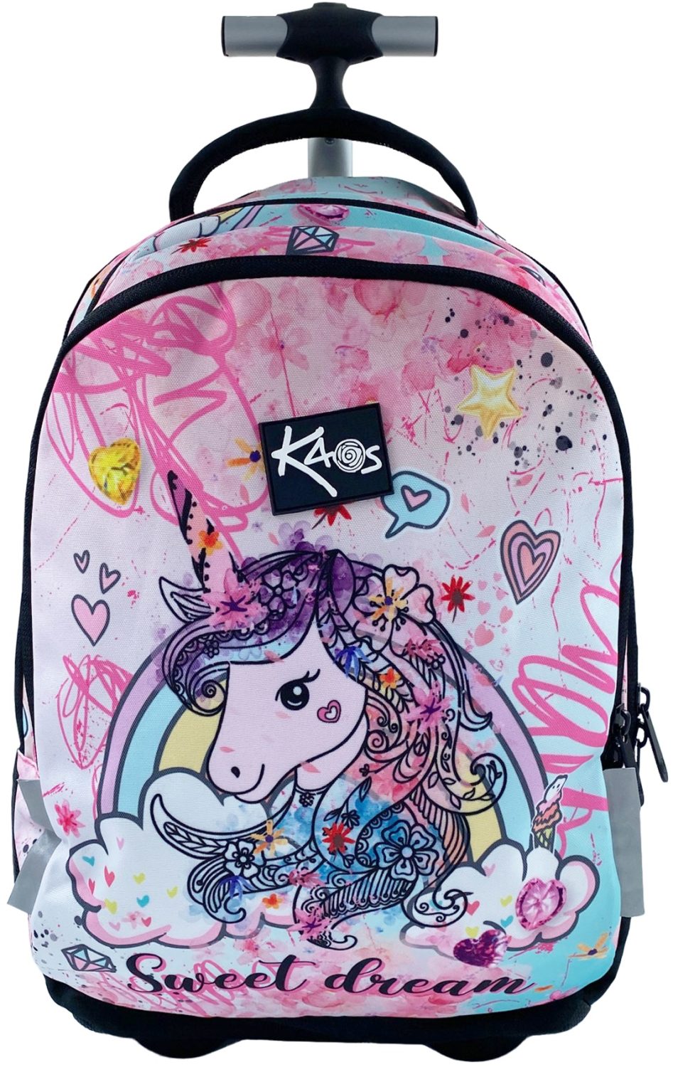 Rucsac pe roți Kaos 2 în 1 - Sweet Dream