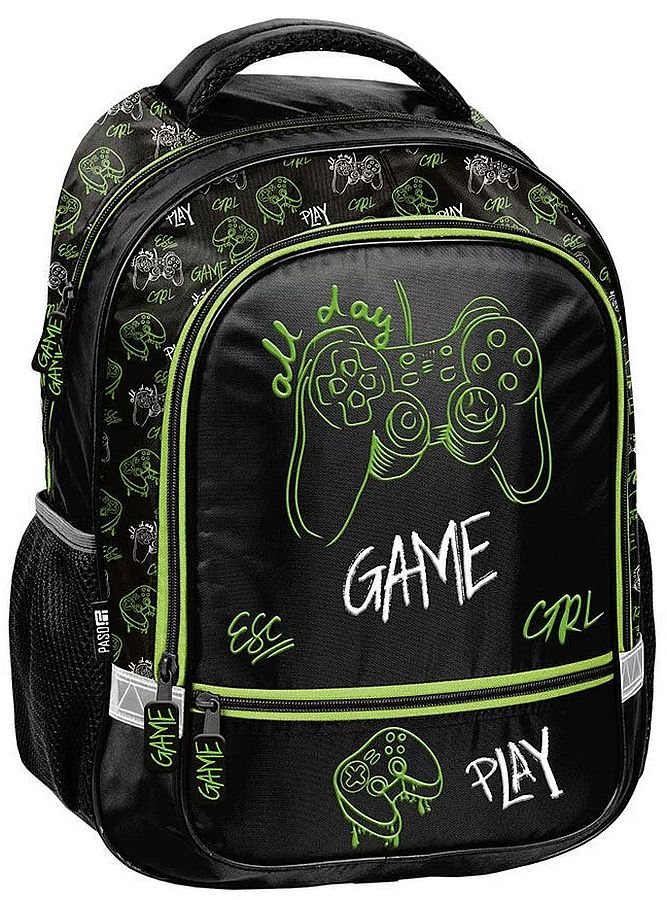 Rucsac școlar Paso Game - All Day, Cu 2 compartimente
