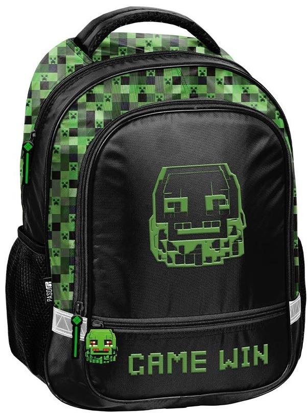 Ghiozdan școlar  Paso Pixel Mask - Cu 2 compartimente