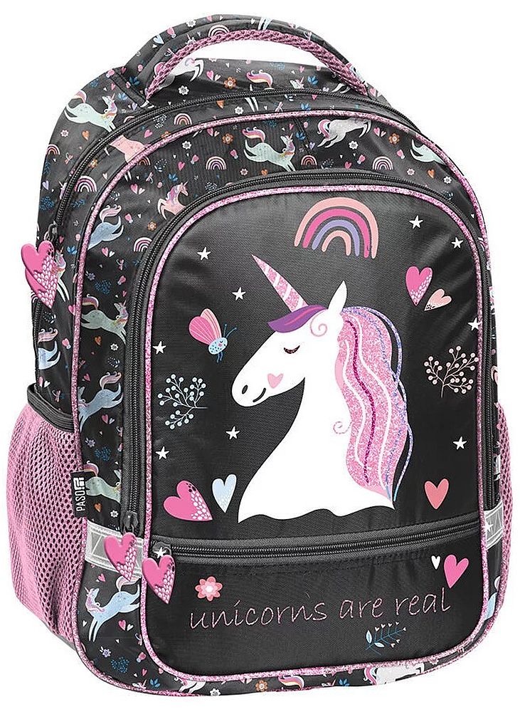 Rucsac școlar Paso Unicorn - Cu 2 compartimente