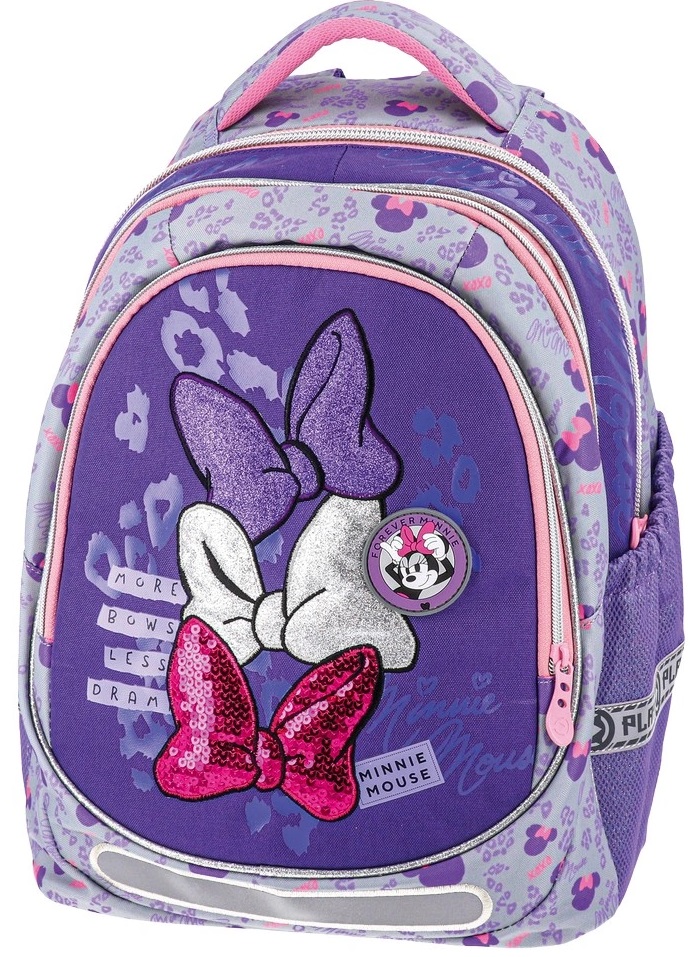 Ghiozdan școlar Play Maxx - Minnie Mouse, 1 compartiment