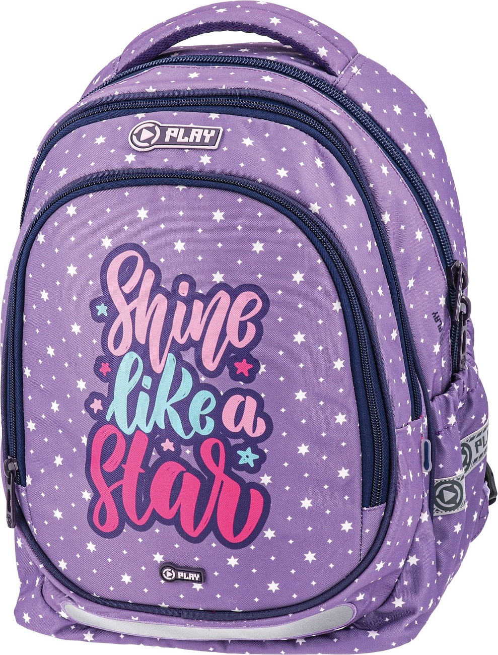Ghiozdan școlar Play Maxx - Shine Like A Star, 1 compartiment