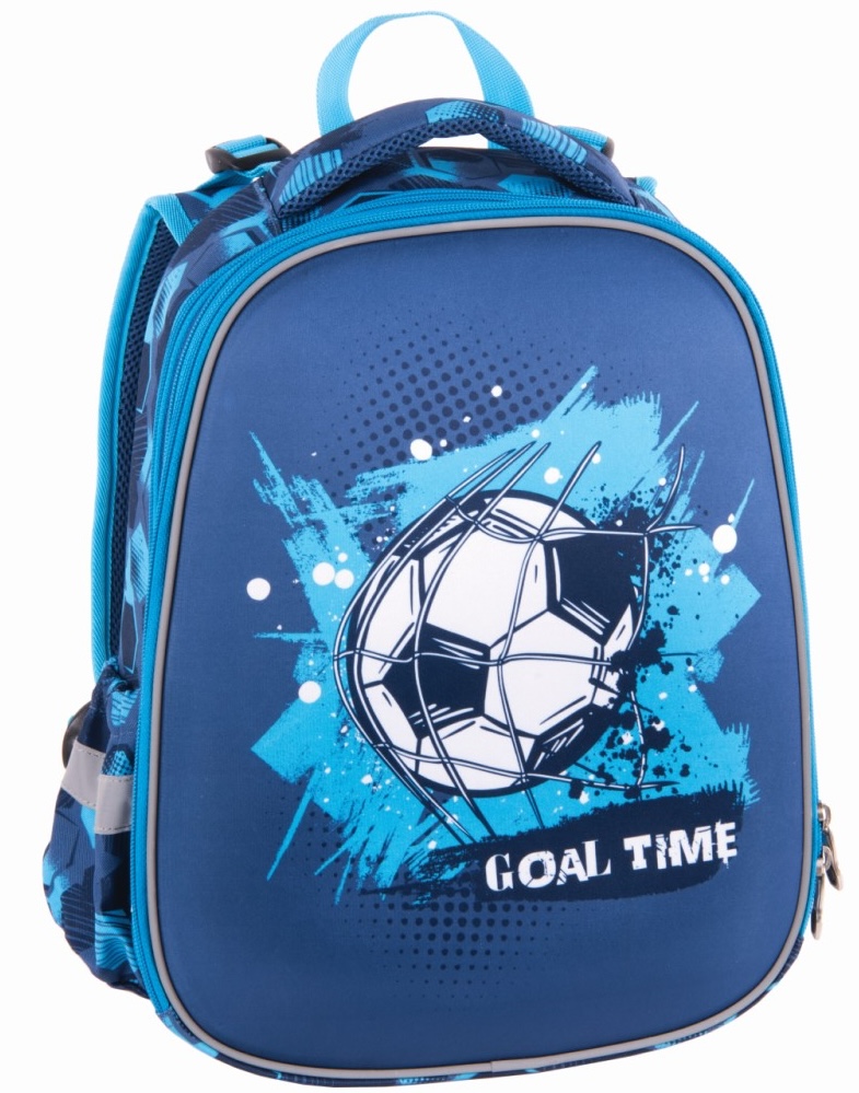 Ghiozdan școlar Pulse Anatomic - Cube Football, 2 compartimente