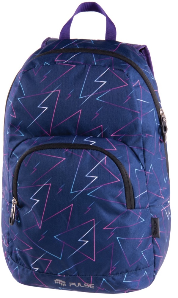 Rucsac școlar Pulse Solo - Blue Triangle