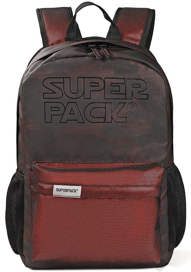 Ghiozdan școlar S. Cool Super Pack - Fashion Red, cu 1 compartiment