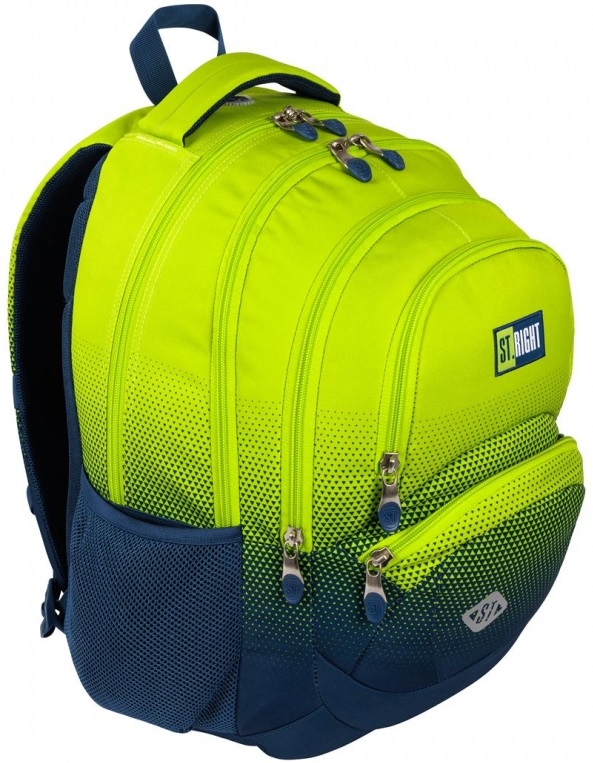 Ghizdan școlar  St. Right Lemon Gradient - Cu 2 compartiment