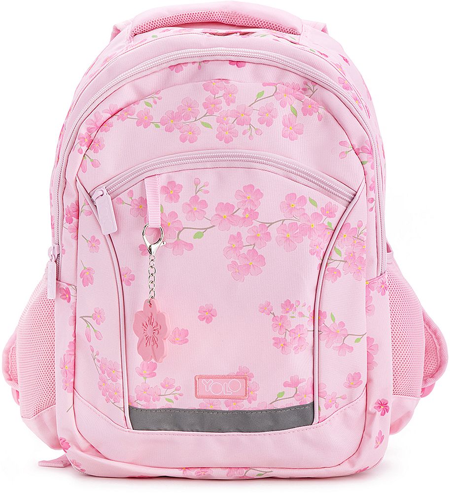 Rucsac școlar YOLO Blossom - 2 in 1