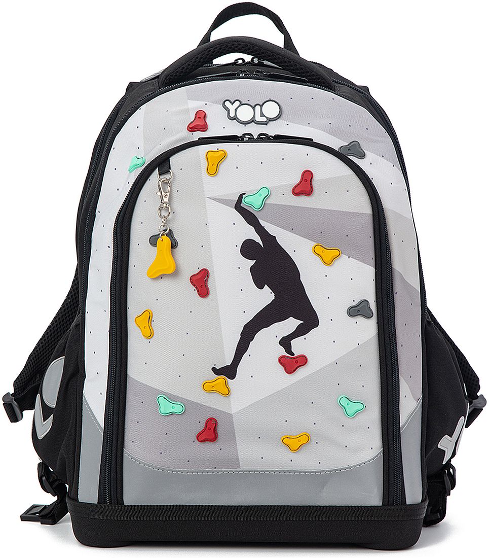 Ghiozdan școlar YOLO Pro - Climbing Wall