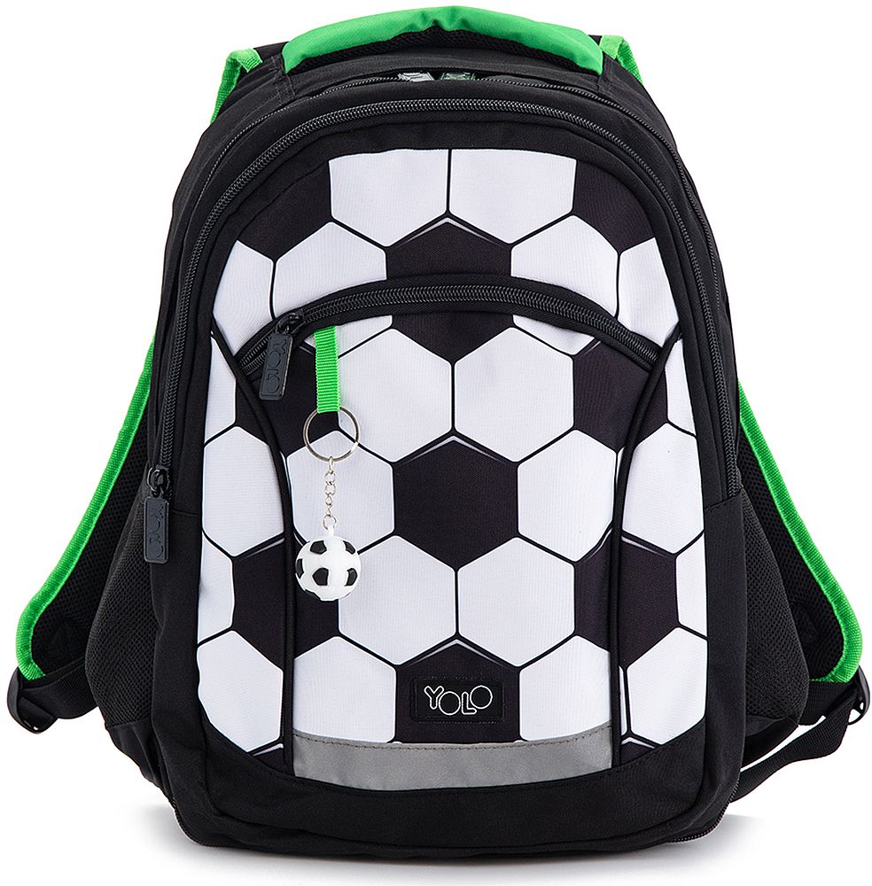Rucsac școlar YOLO - Soccer, 2 in 1