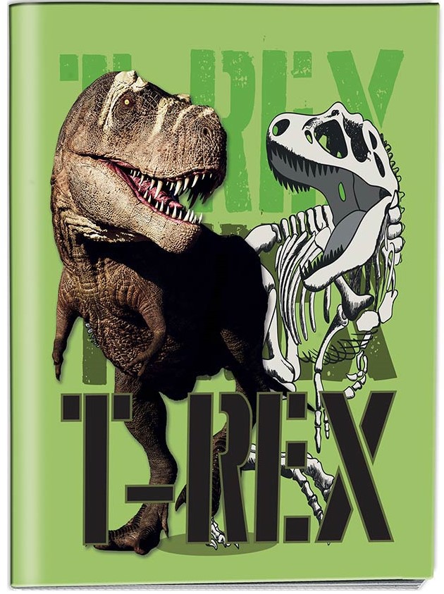 Caiet școlar Graffiti T-Rex - A5, 50 coli