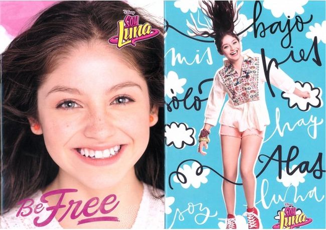 Caiet scolar Starpak - Soy Luna, 20 foi, randuri inguste si largi, sortiment
