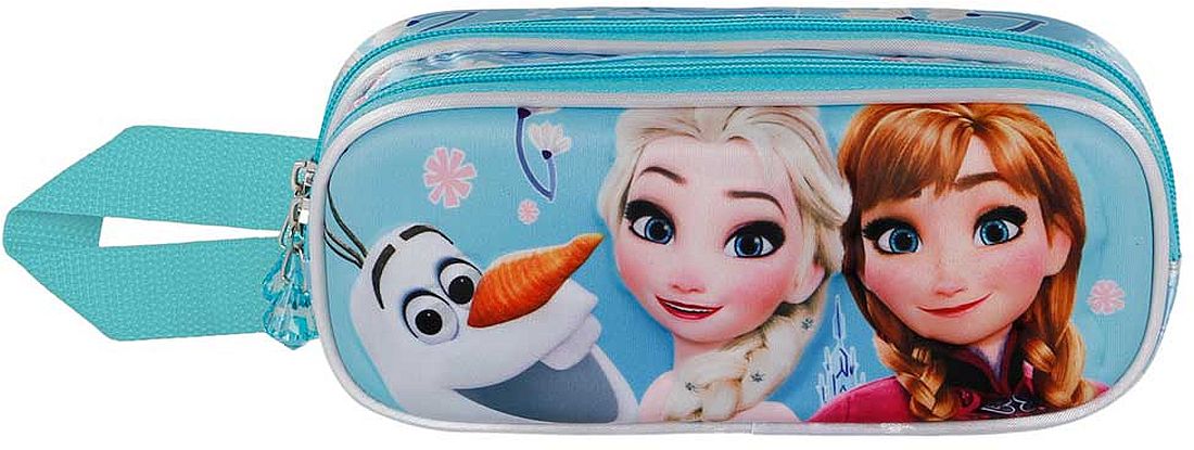 Penar școlar 3D Karactermania Frozen 2 - Happiness, 2 fermoare