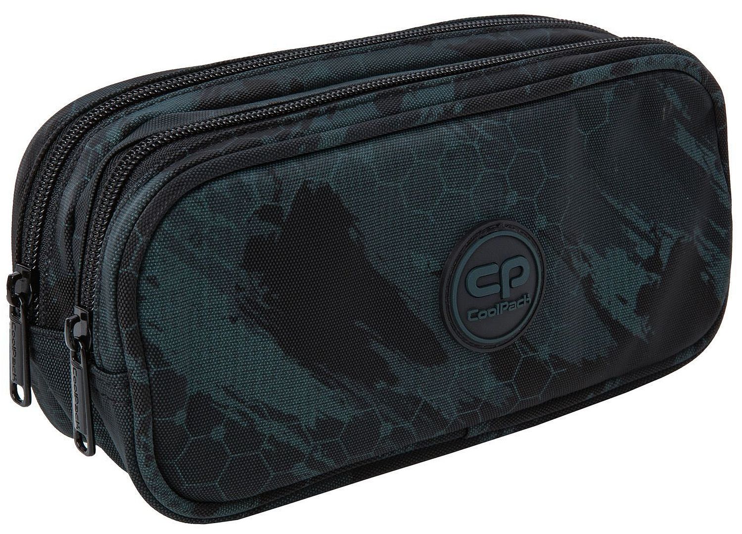 Penar școlar Cool Pack Duke - Kick Green, 2 fermoare