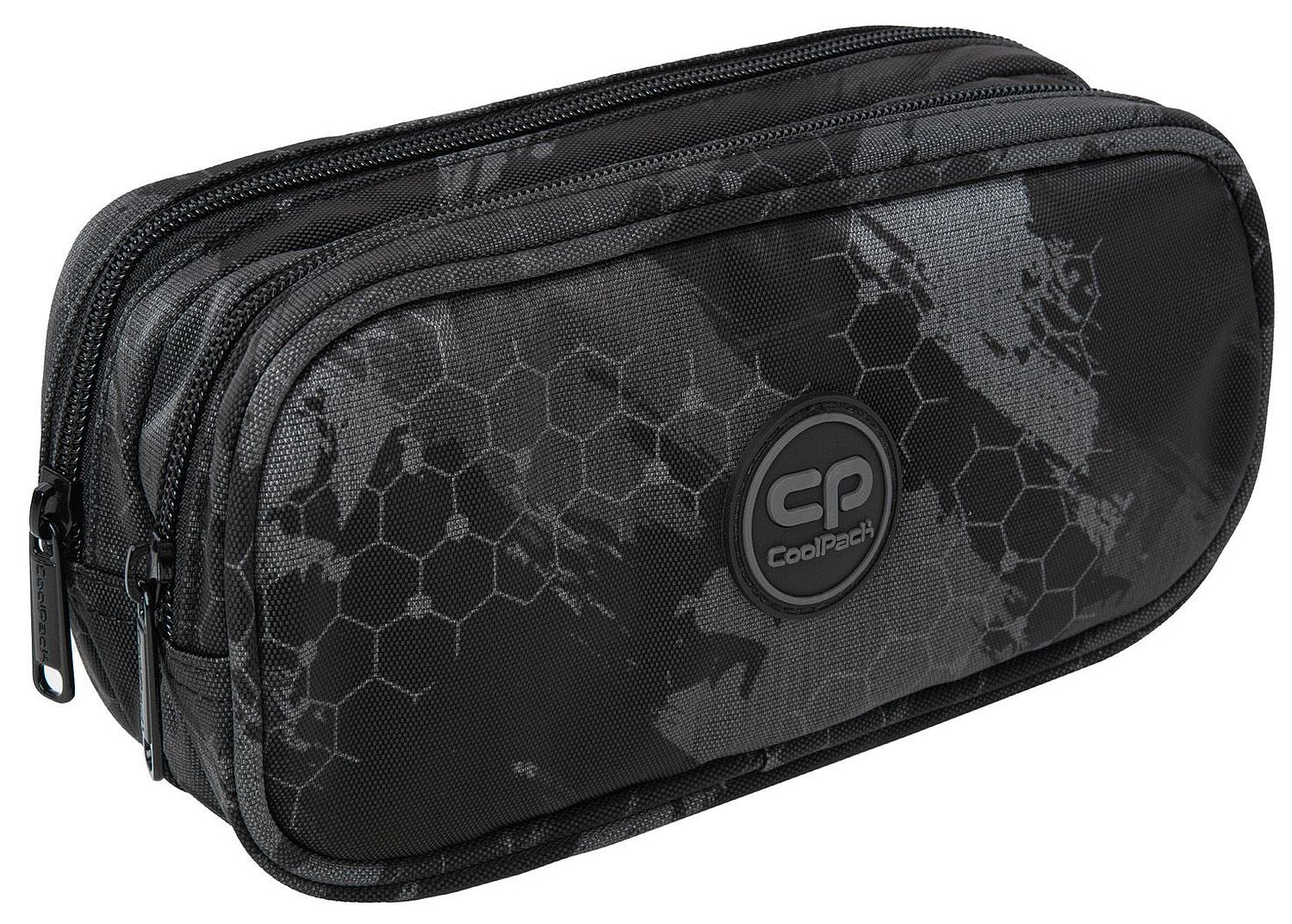 Penar școlar Cool Pack Duke - Kick Grey, 2 fermoare