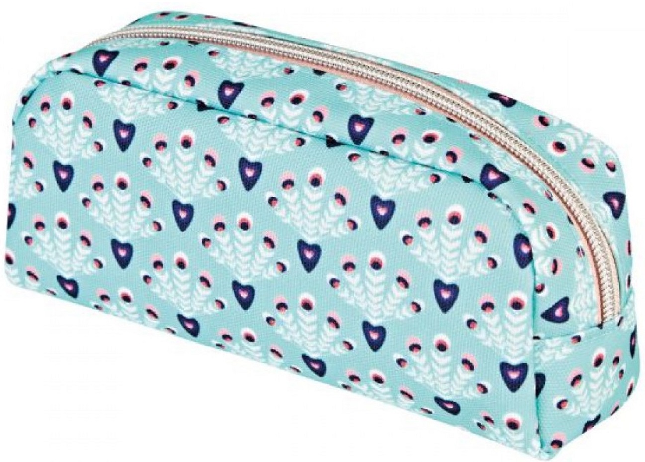 Penar Tip Etui, 1 Compartiment, Motiv Fancy Peacock, Pelikan - imagine 2