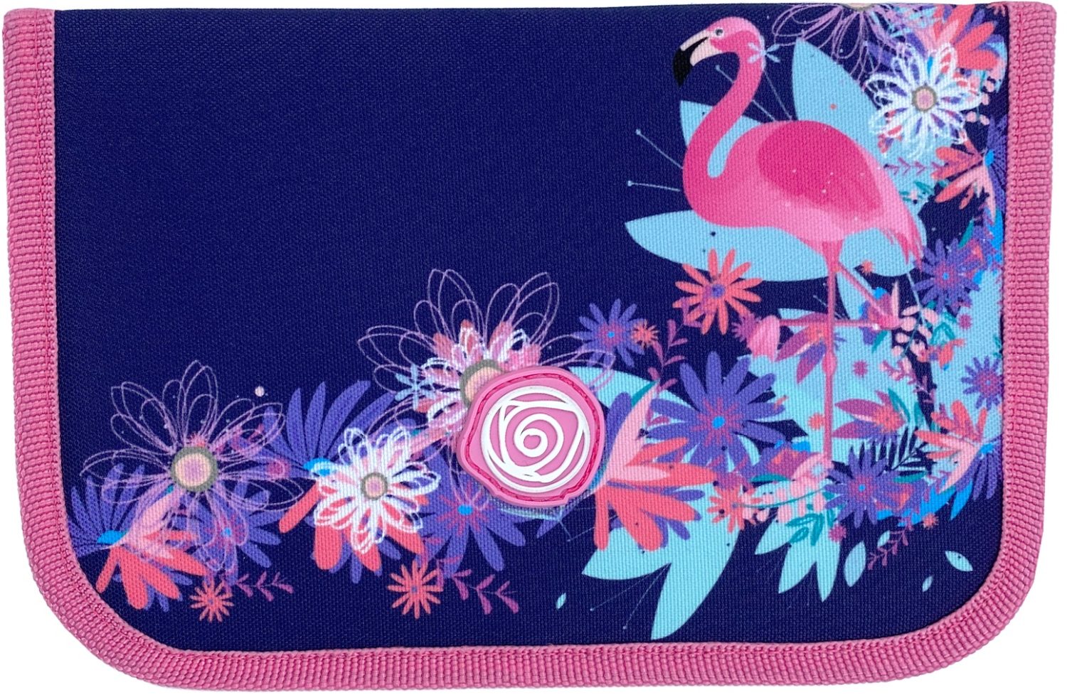 Penar școlar Kaos Maxi - Tropic Night, cu 1 fermoar