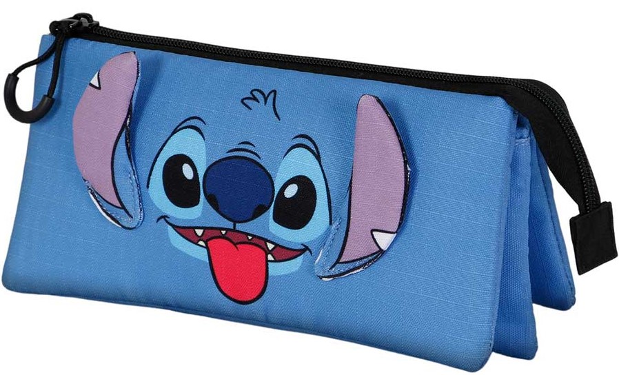 Penar școlar Karactermania Lilo & Stitch - Albastru, 3 fermoare