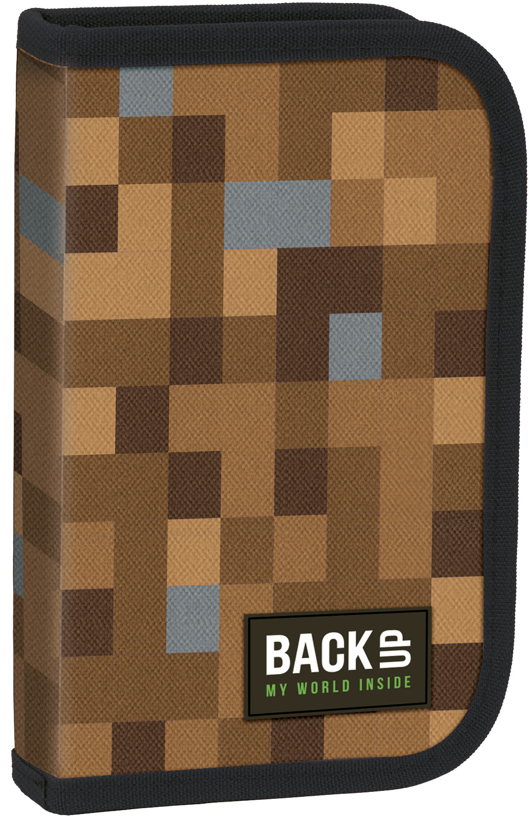 Penar școlar echipat Derform BackUp - Pixel craft, 1 fermoar