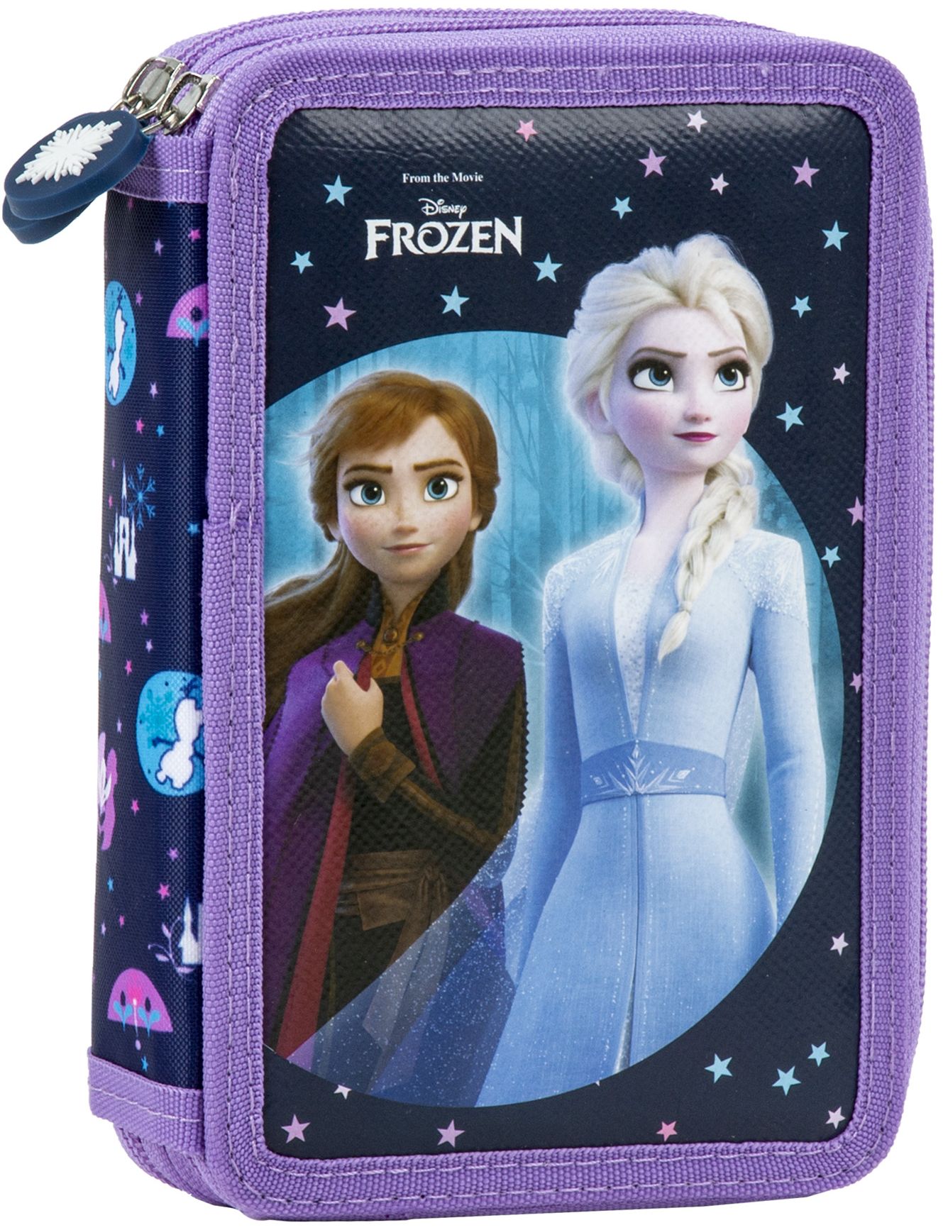 Penar școlar echipat Derform Frozen 31 - cu 2 fermoare