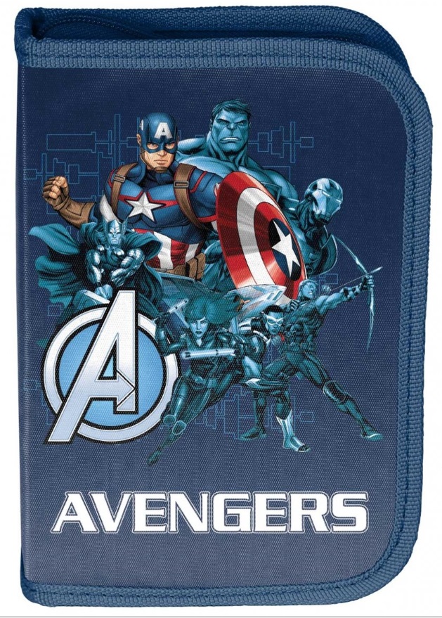 Penar școlar echipat Paso Avengers - Cu 1 fermoar