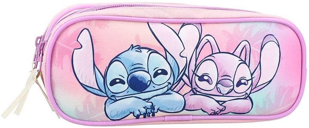 Penar școlar  Vadobag Stitch - Wild Energy, 2 fermoare