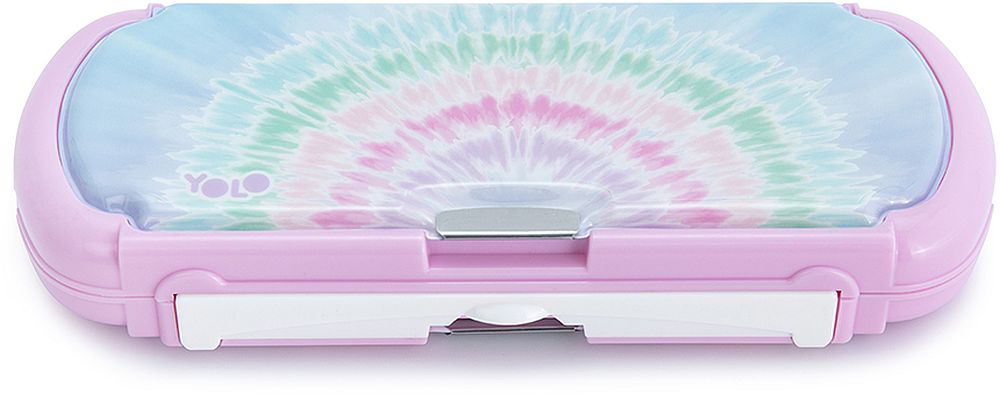 Penar școlar YOLO Rainbow Tie Dye - Cu tablă de scris