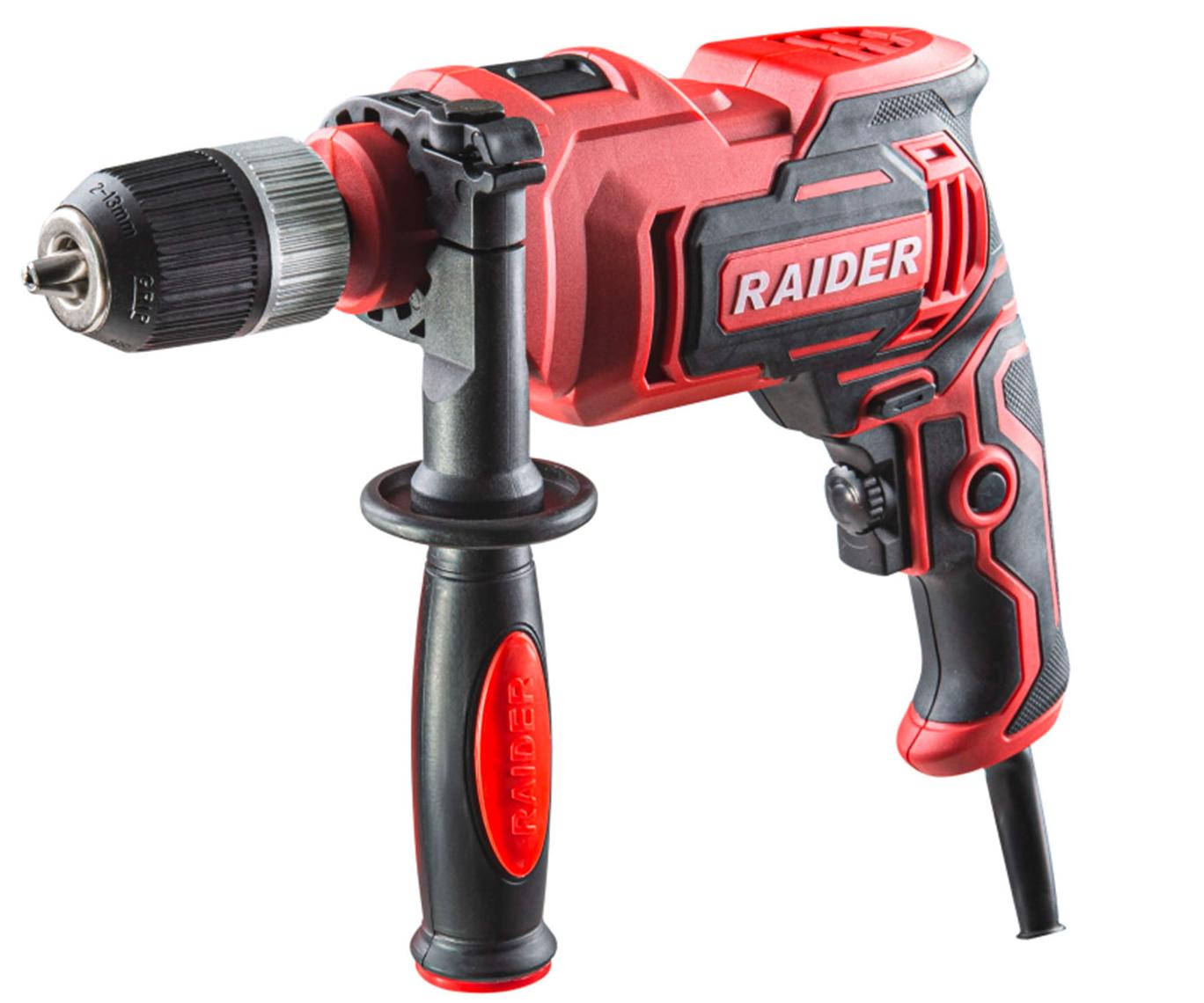 Mașină de găurit cu impact  Raider - RD-ID45, 750W, 13 mm
