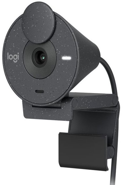 Cameră web Logitech - Brio 300 Full HD, 1080p, USB, Graphite