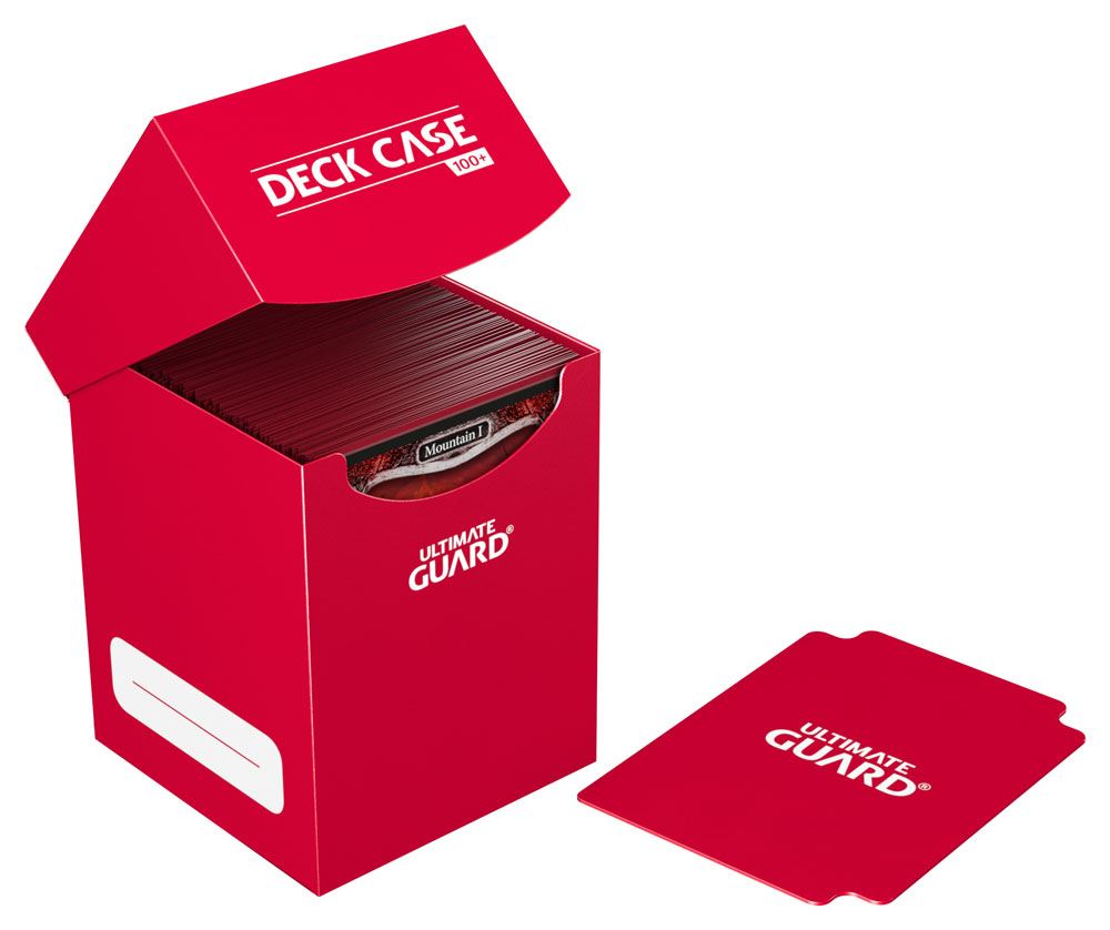 Cutie pentru carti de joc Ultimate Guard Deck Case - Standard Size Red