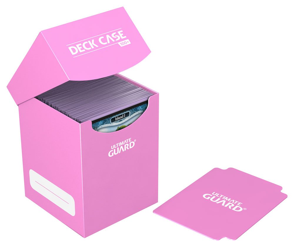 Cutie pentru carti de joc Ultimate Guard Deck Case - Standard Size Pink