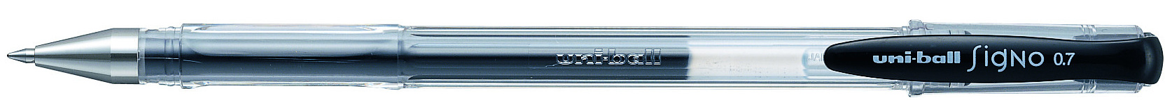 Roller cu gel  Uniball Signo – Negru, 0.7 mm