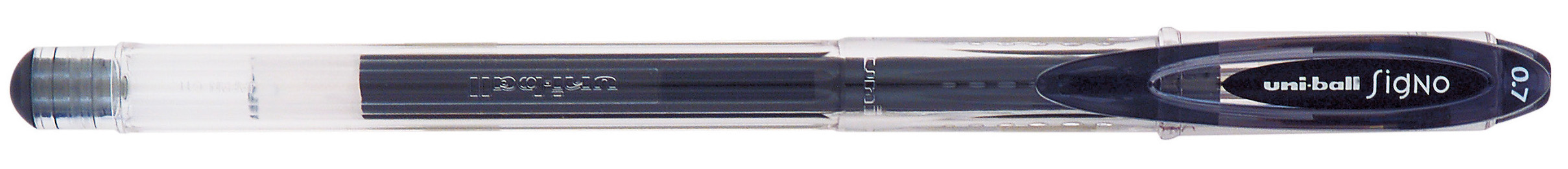 Pix cu gel Uniball Signo – Negru, 0.7 mm